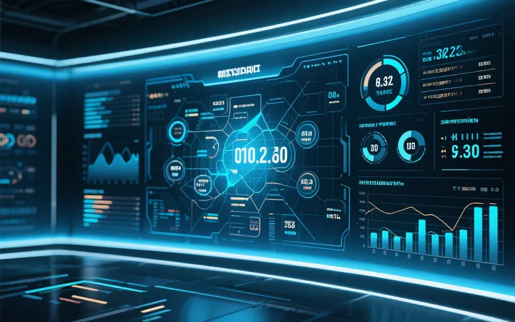 数据可视化展示界面